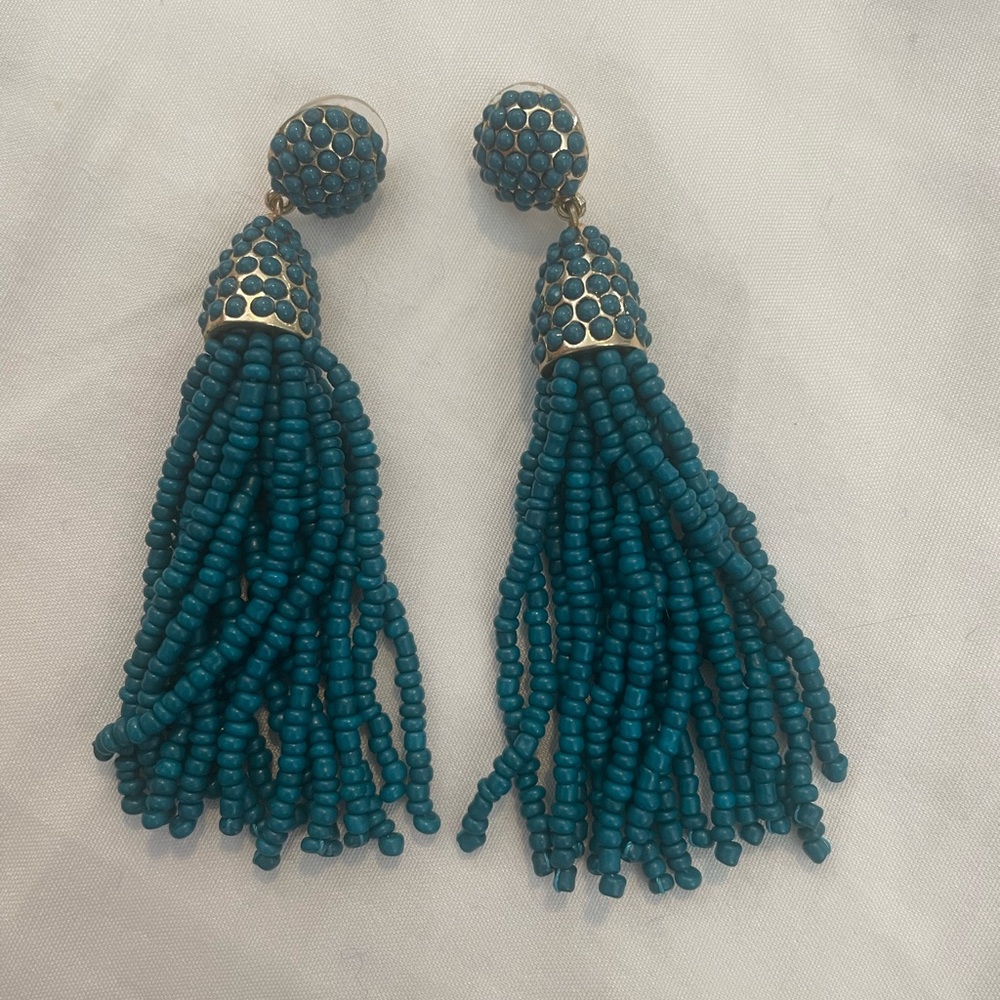 BaubleBar Beaded Tassel Earrings